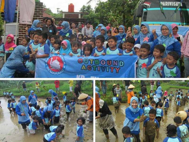 Outbound Education Di Desa Wisata Kandri, Gunung Pati